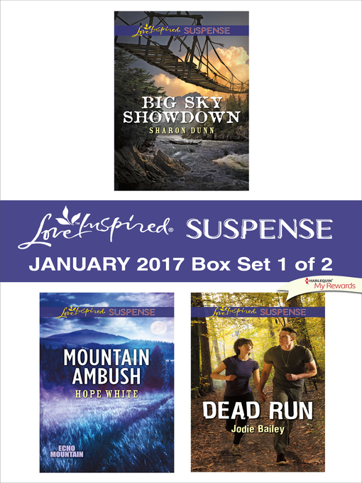 Title details for Harlequin Love Inspired Suspense January 2017, Box Set 1 of 2 by Sharon Dunn - Wait list